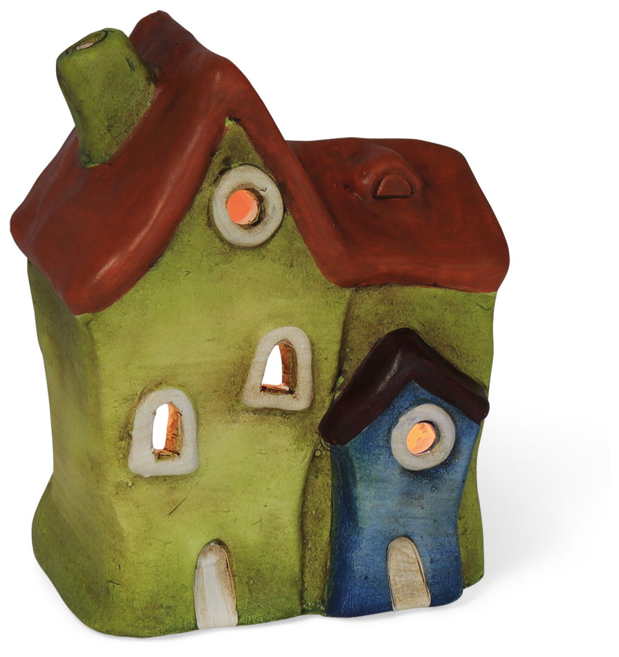 Tealight house Palaise, ceramic