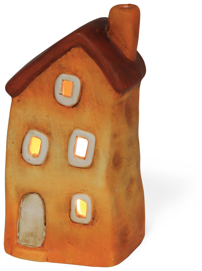 Tealight house Panas, ceramic