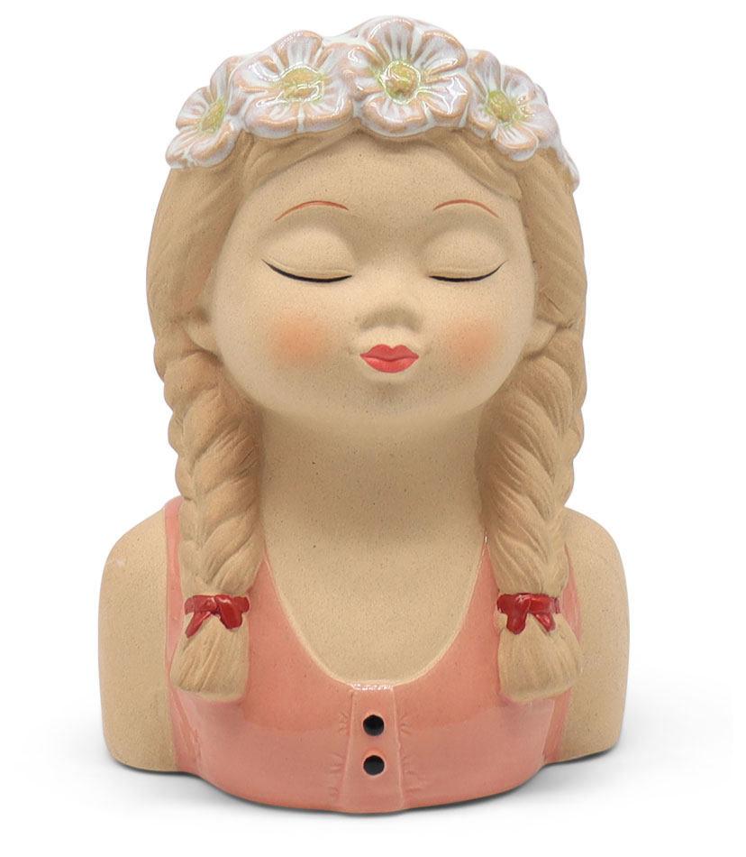 Plant pot Mademoiselle Louanne, ceramic