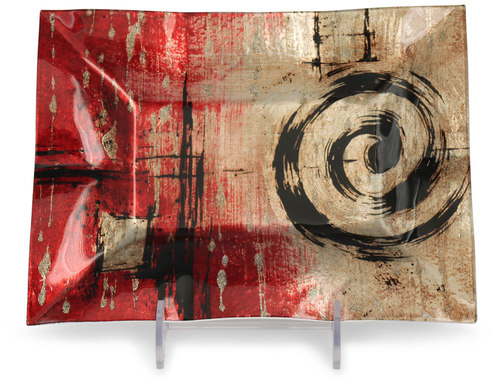 Glass plate "Perseus" rectangle