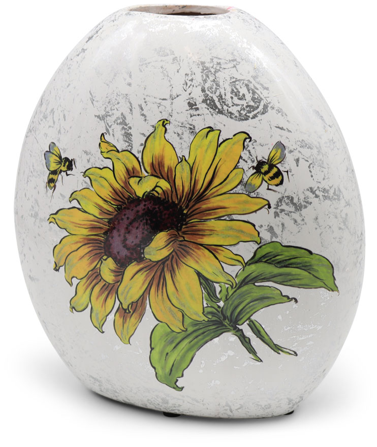 Vase "Sonnenblume" (sunflower) oval