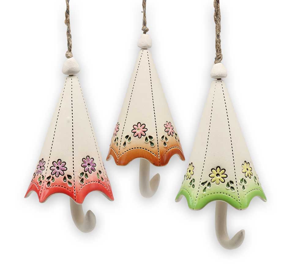 Litte bell umbrella, sorted by colour