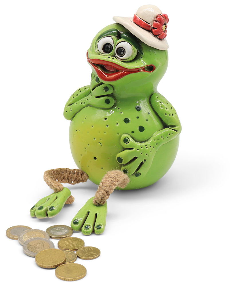 Coins bank frog Erwin