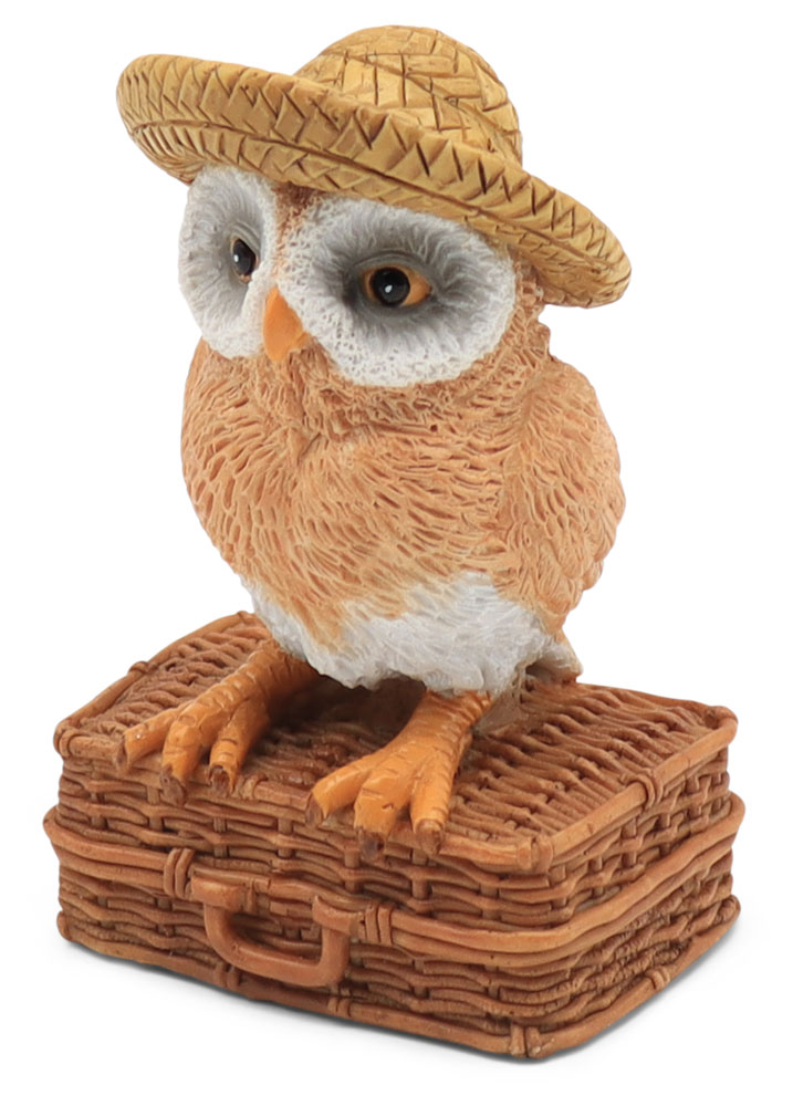 Owl Gertrud, polyresin