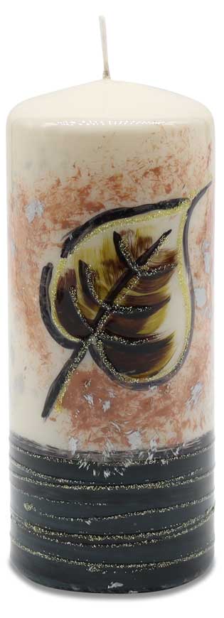 Candle cylinder "Blatt" (leaf)