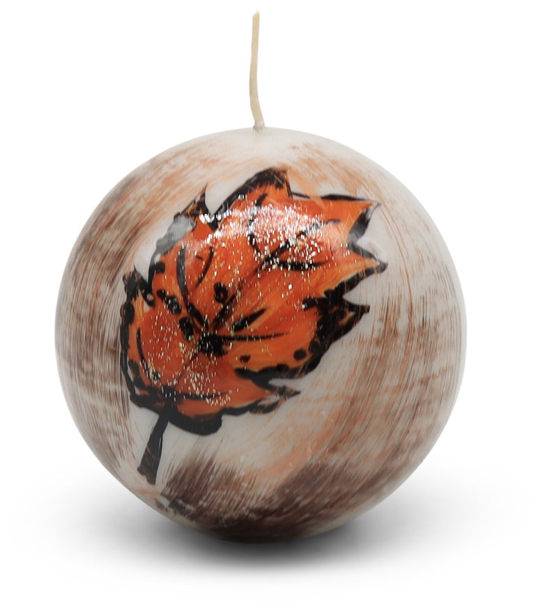 Candle ball "Blaetter" (leaves)