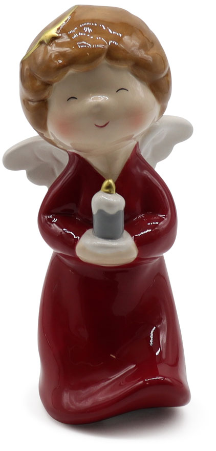 Angel Ernesta with candle