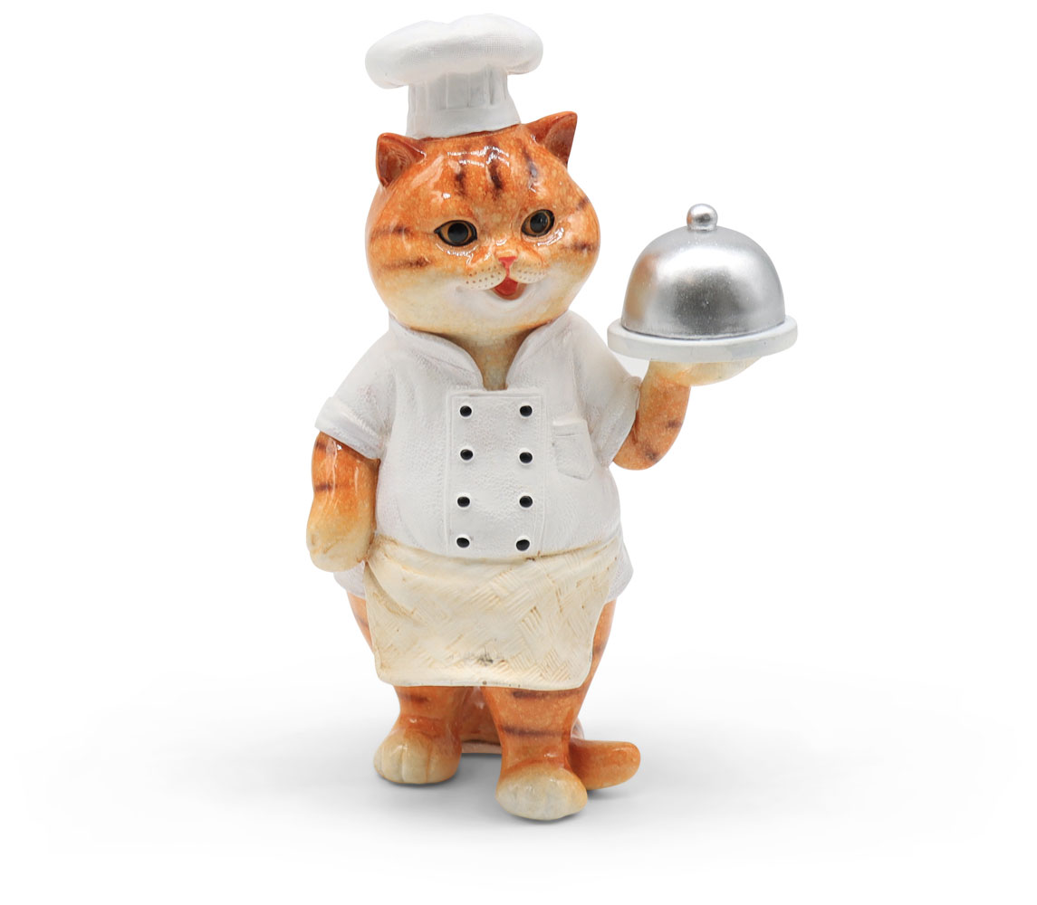 Mr. Felix the chef, polyresin