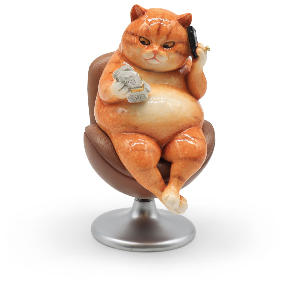 Mr. Felix does business, polyresin