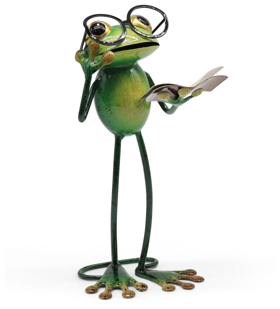 Frog Calvin, giving a lecture