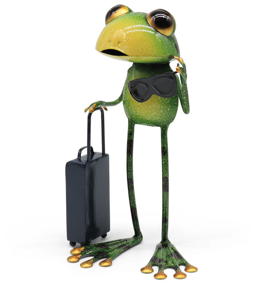 Frog Captain on holiday
