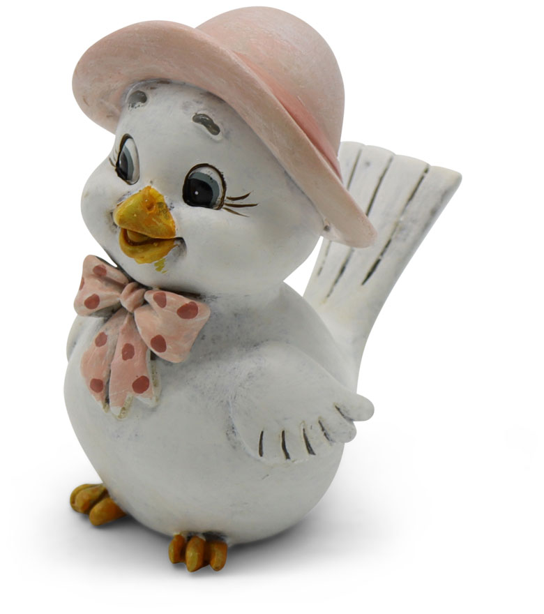 Little bird "Johanna", polyresin