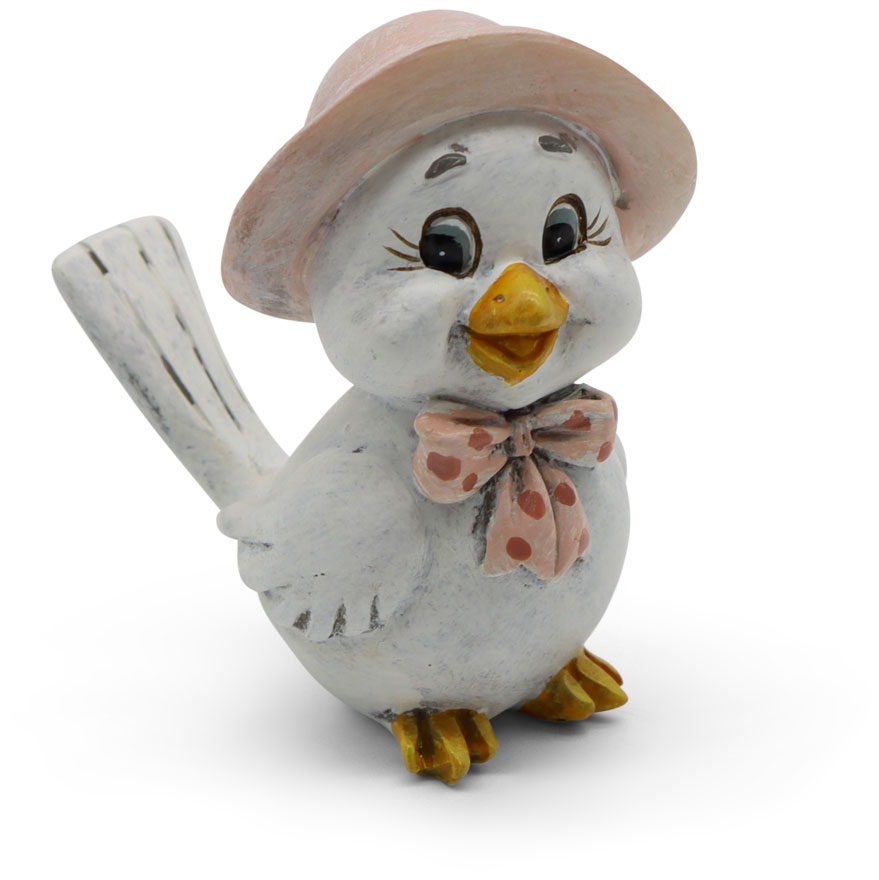 Little bird "Johanna", polyresin