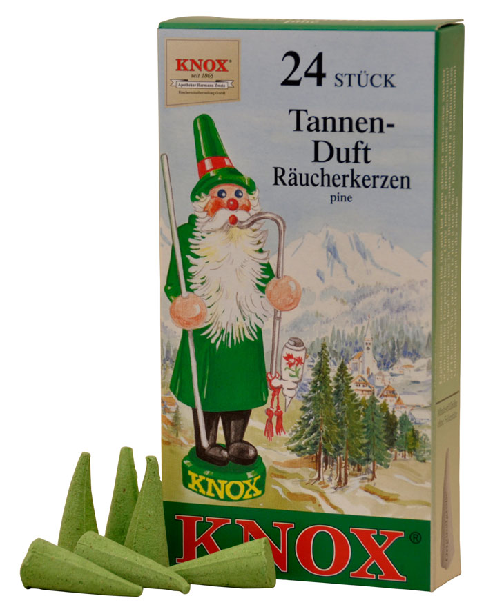 KNOX incense cones fir scent