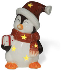 Tealight holder penguin Breeze