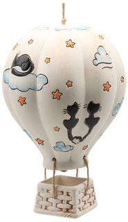 Ballon with cats