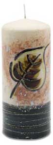 Candle cylinder "Blatt" (leaf)