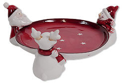Christmas coaster red