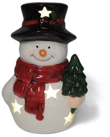 Snowman Eric with LED & timer