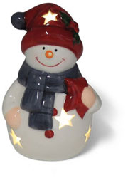 Snowman Toni with LED & timer