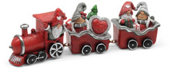Christmas train with elf