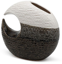 Vase ceramics serie "Carpo"