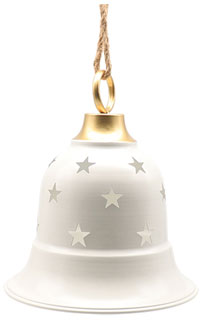 Metal bell beige