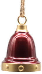 Metal bell red