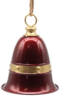 Metal bell red