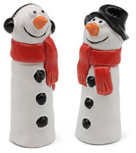 Snowman Cooli, mix of 2, ceramic