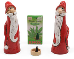 Incense smoker Santa Claus