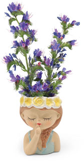 Plant pot Mademoiselle Lucie, ceramic