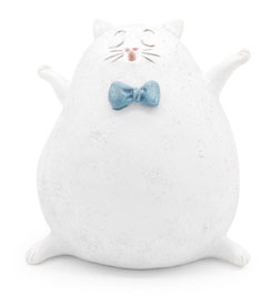Cat Diego with tie